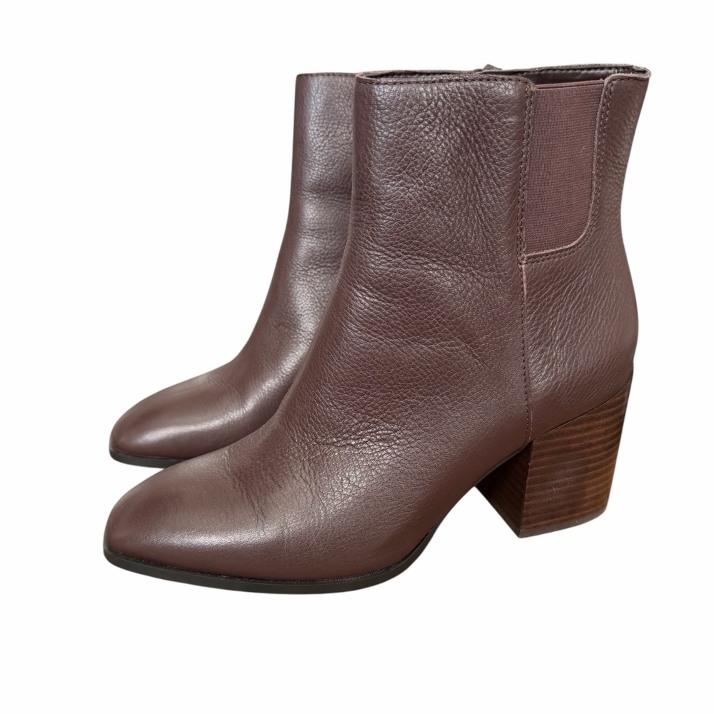 Vionic Brown Leather‎ Ankle Boots